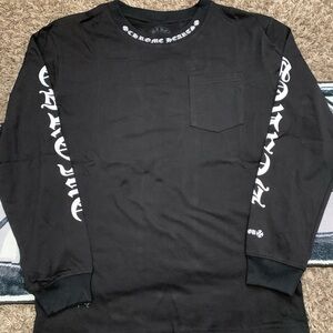 Chrome Hearts Black Long Sleeve/size M
